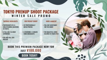 Tokyo Prenup Shoot Package